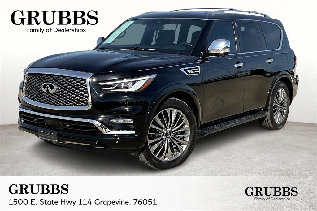 used 2021 INFINITI QX80 car, priced at $43,000