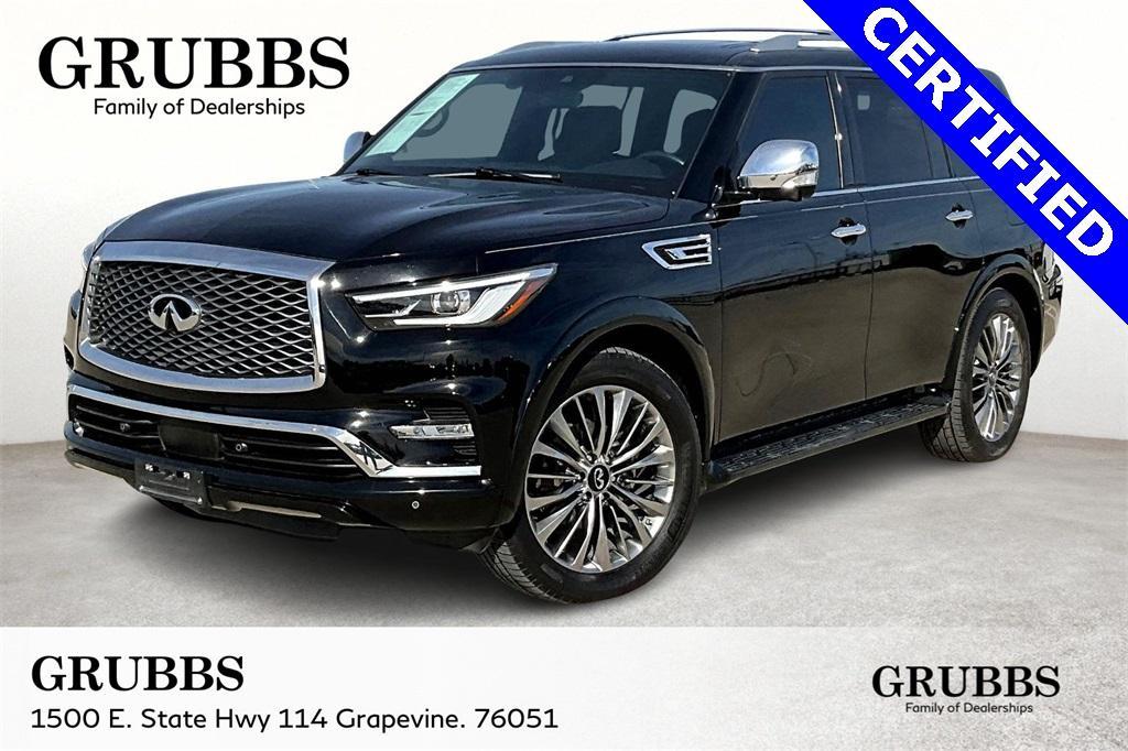 used 2021 INFINITI QX80 car, priced at $42,500