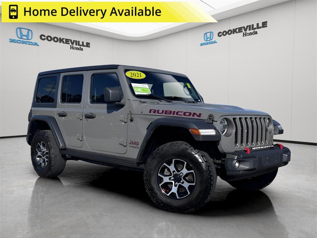 used 2021 Jeep Wrangler Unlimited car, priced at $32,890