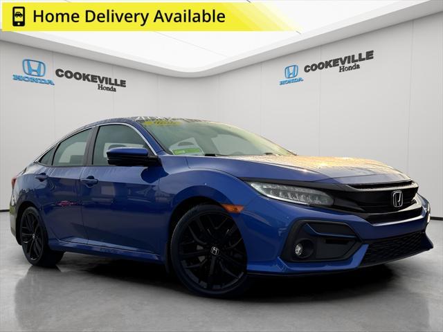 used 2020 Honda Civic Si car, priced at $19,822