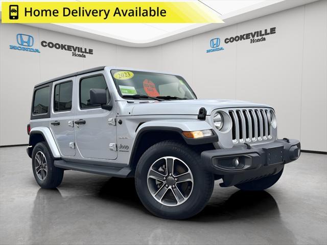 used 2023 Jeep Wrangler car, priced at $33,592