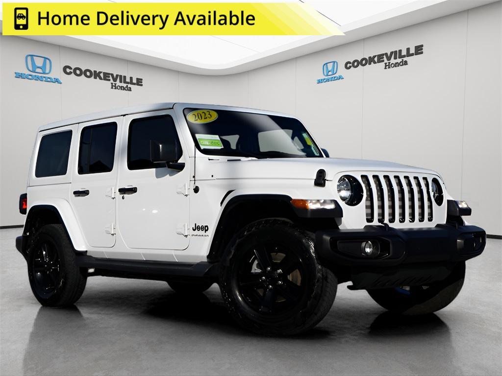 used 2023 Jeep Wrangler car, priced at $33,869