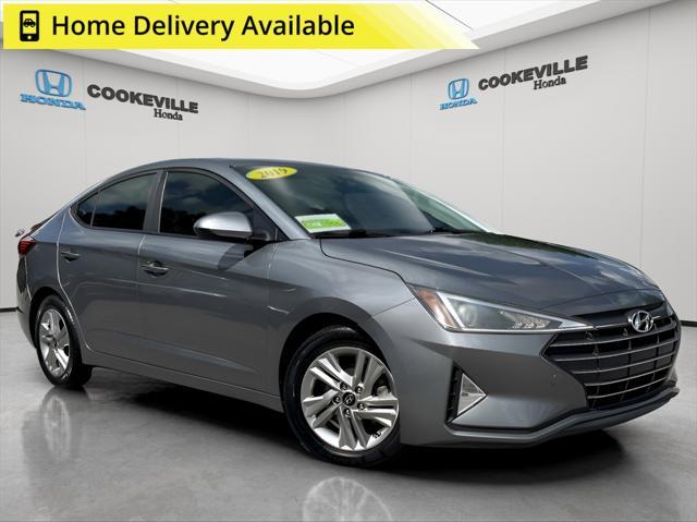 used 2019 Hyundai Elantra car, priced at $12,698