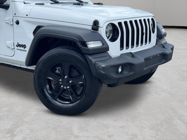 used 2021 Jeep Wrangler Unlimited car, priced at $27,522
