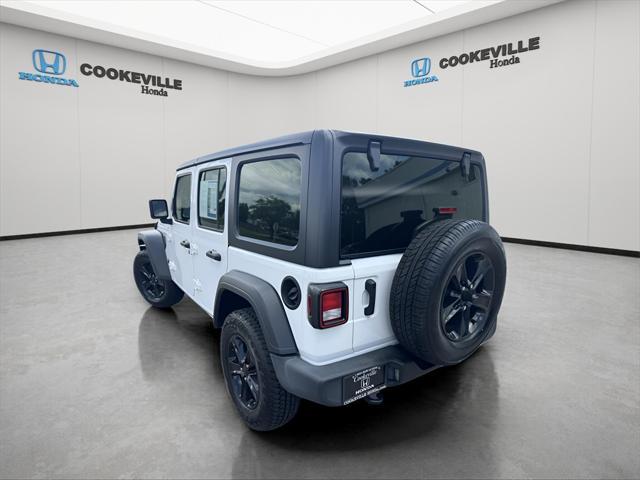 used 2021 Jeep Wrangler Unlimited car, priced at $27,522