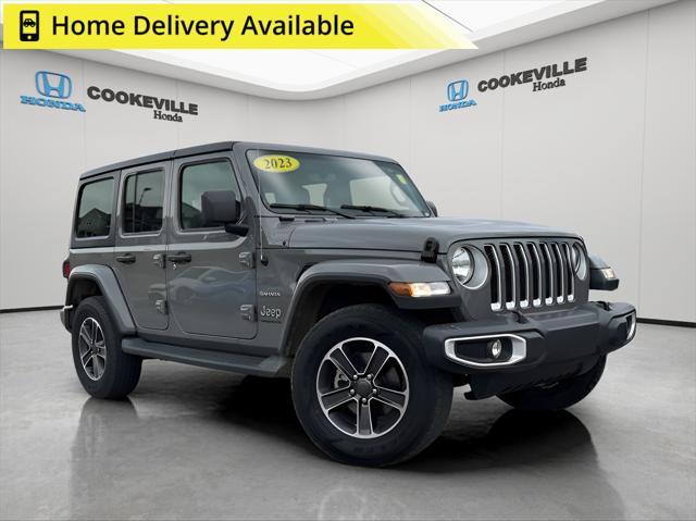 used 2023 Jeep Wrangler car, priced at $34,999