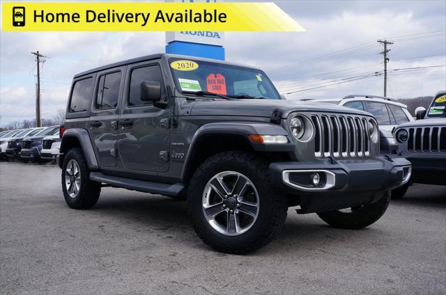 used 2020 Jeep Wrangler Unlimited car, priced at $27,770