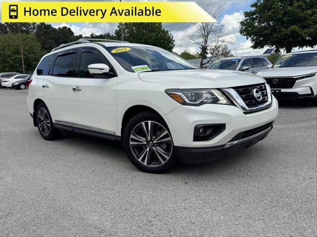 used 2018 Nissan Pathfinder car, priced at $16,949