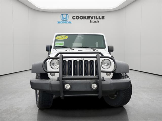 used 2018 Jeep Wrangler JK Unlimited car, priced at $21,898