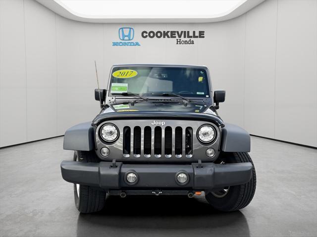 used 2017 Jeep Wrangler Unlimited car, priced at $22,976