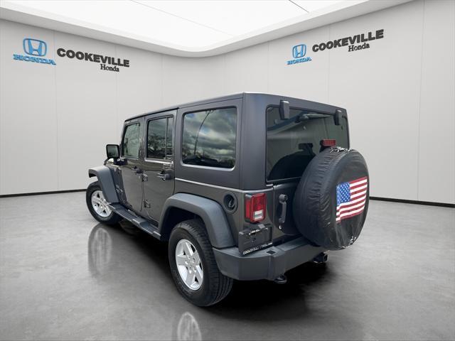 used 2017 Jeep Wrangler Unlimited car, priced at $22,976