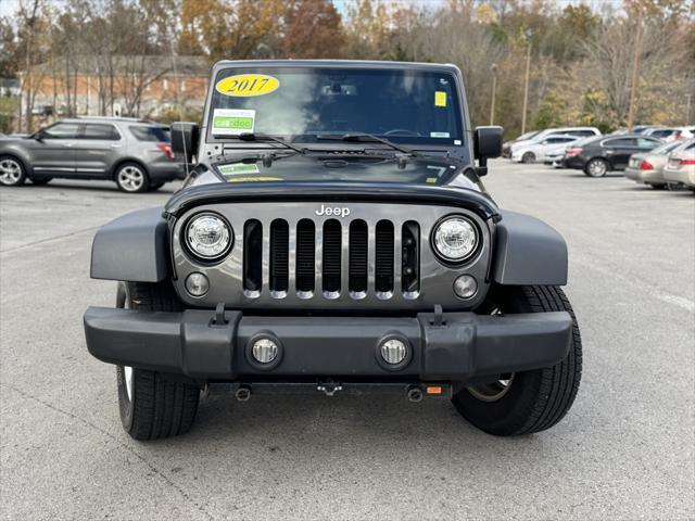 used 2017 Jeep Wrangler Unlimited car, priced at $23,281