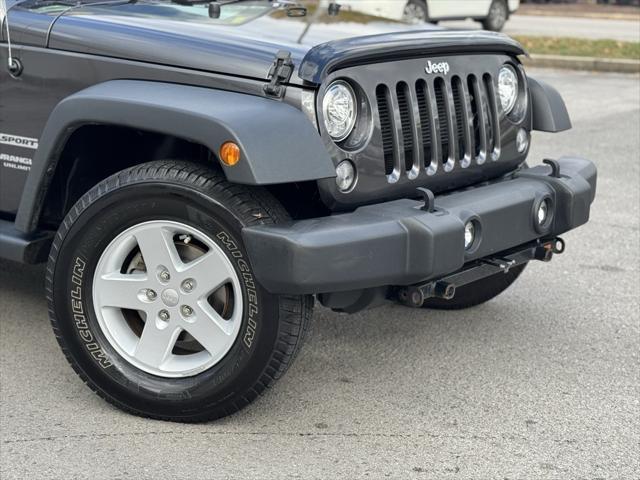 used 2017 Jeep Wrangler Unlimited car, priced at $22,976