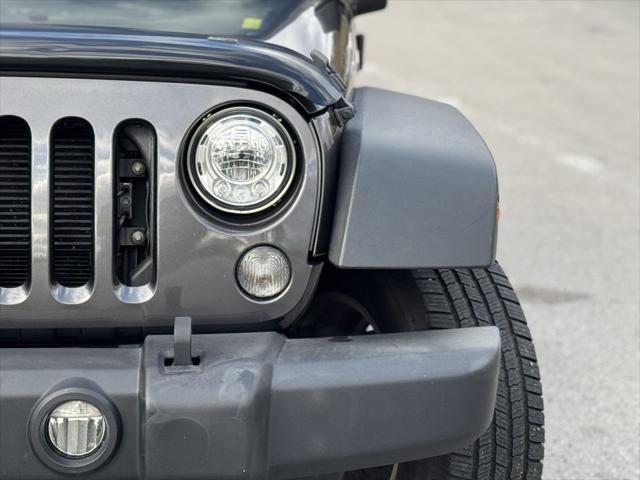 used 2017 Jeep Wrangler Unlimited car, priced at $22,976