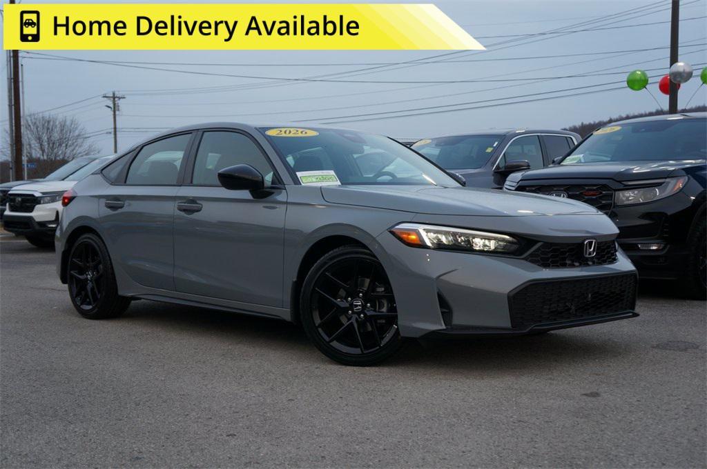 new 2026 Honda Civic car, priced at $29,445