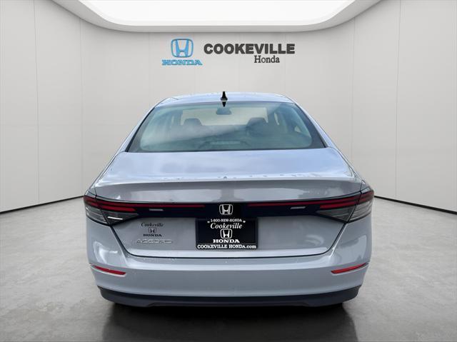 new 2025 Honda Accord car, priced at $32,165
