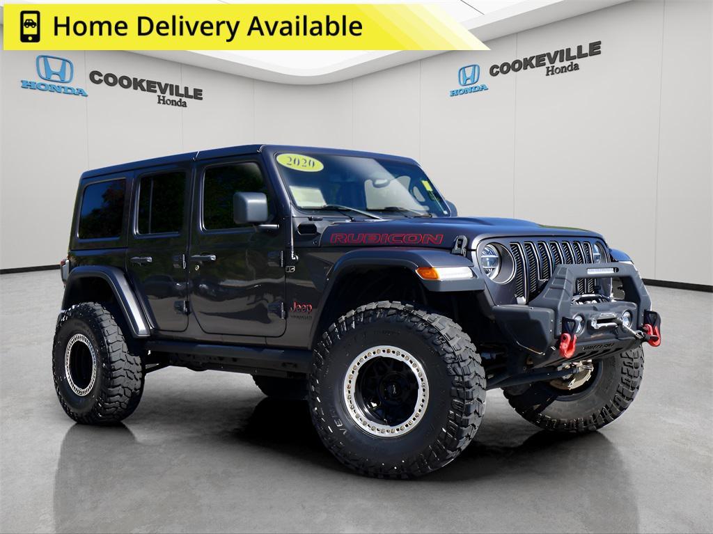 used 2020 Jeep Wrangler Unlimited car, priced at $35,494