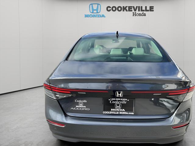 new 2025 Honda Accord car, priced at $29,445