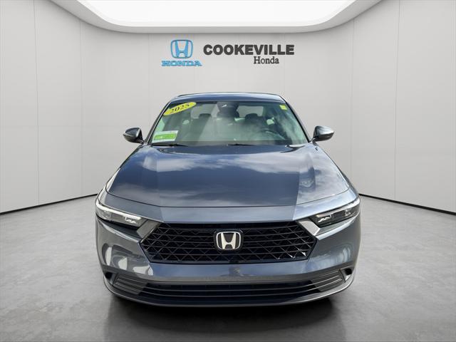 new 2025 Honda Accord car, priced at $29,445