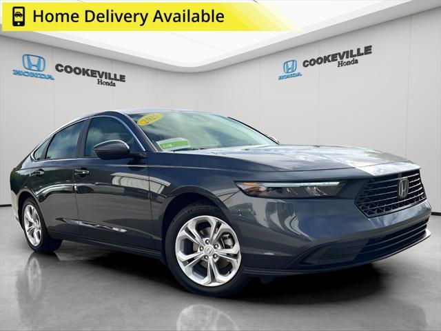 new 2025 Honda Accord car, priced at $29,445