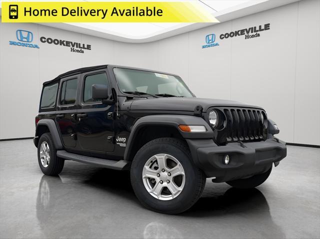 used 2018 Jeep Wrangler Unlimited car, priced at $24,987