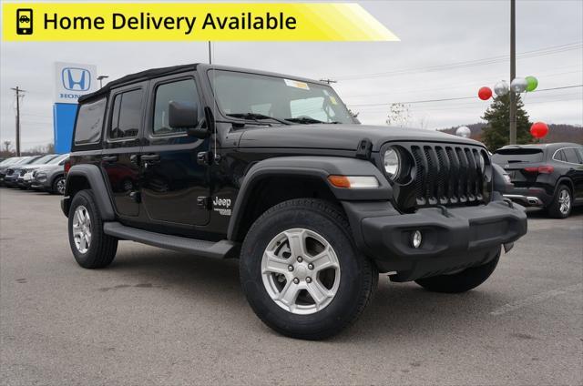 used 2018 Jeep Wrangler Unlimited car, priced at $25,385