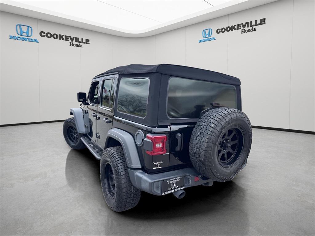 used 2018 Jeep Wrangler Unlimited car, priced at $23,993