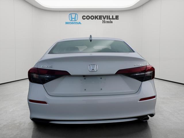 new 2025 Honda Civic car, priced at $29,055