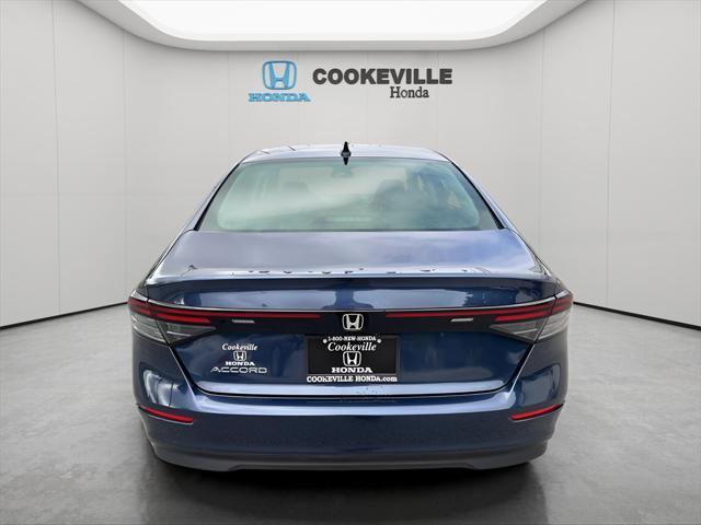 new 2025 Honda Accord car, priced at $31,710