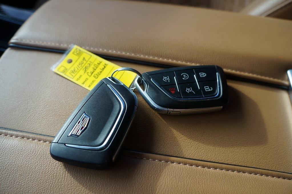 used 2021 Cadillac Escalade car, priced at $69,925