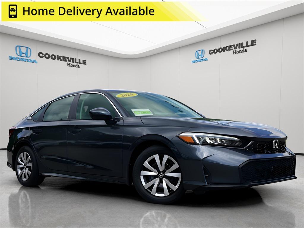new 2026 Honda Civic car, priced at $25,745