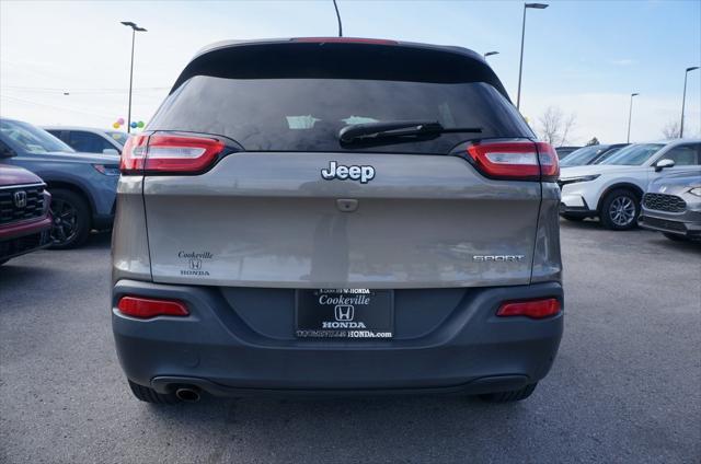 used 2017 Jeep Cherokee car, priced at $11,483