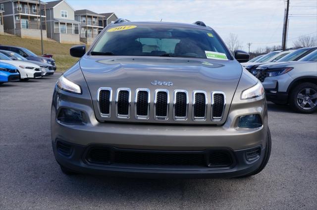 used 2017 Jeep Cherokee car, priced at $11,483