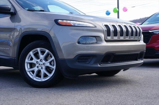 used 2017 Jeep Cherokee car, priced at $11,483