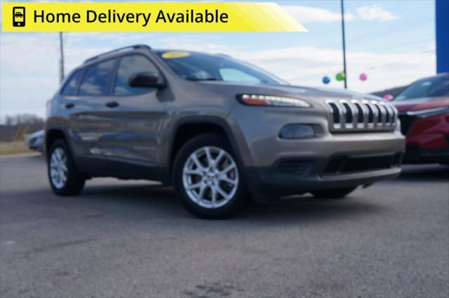 used 2017 Jeep Cherokee car, priced at $11,483