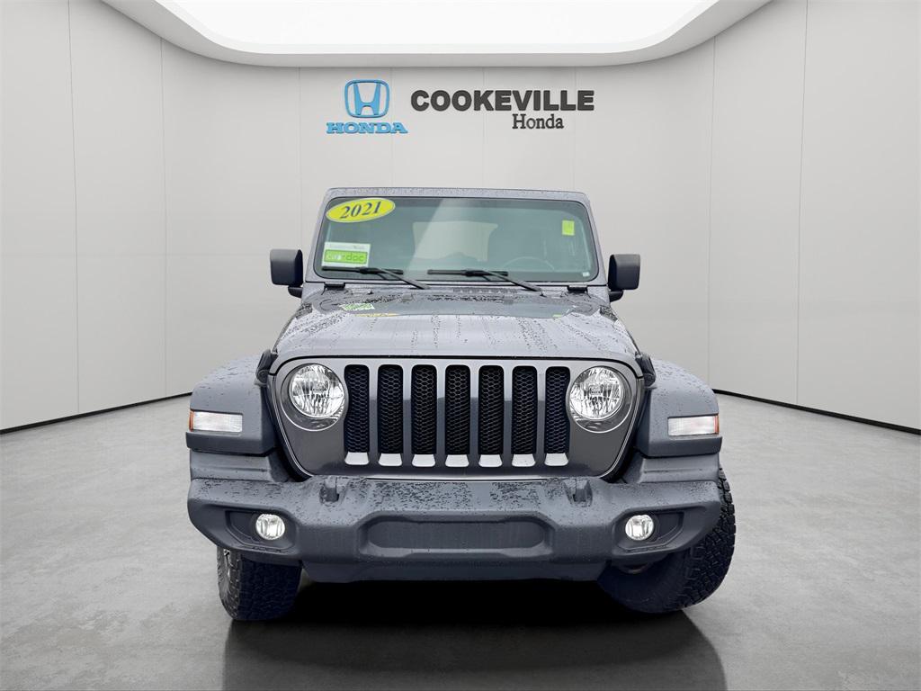 used 2021 Jeep Wrangler Unlimited car, priced at $26,156