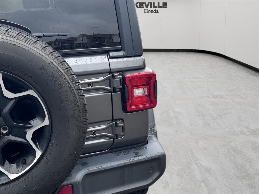 used 2021 Jeep Wrangler Unlimited car, priced at $26,156