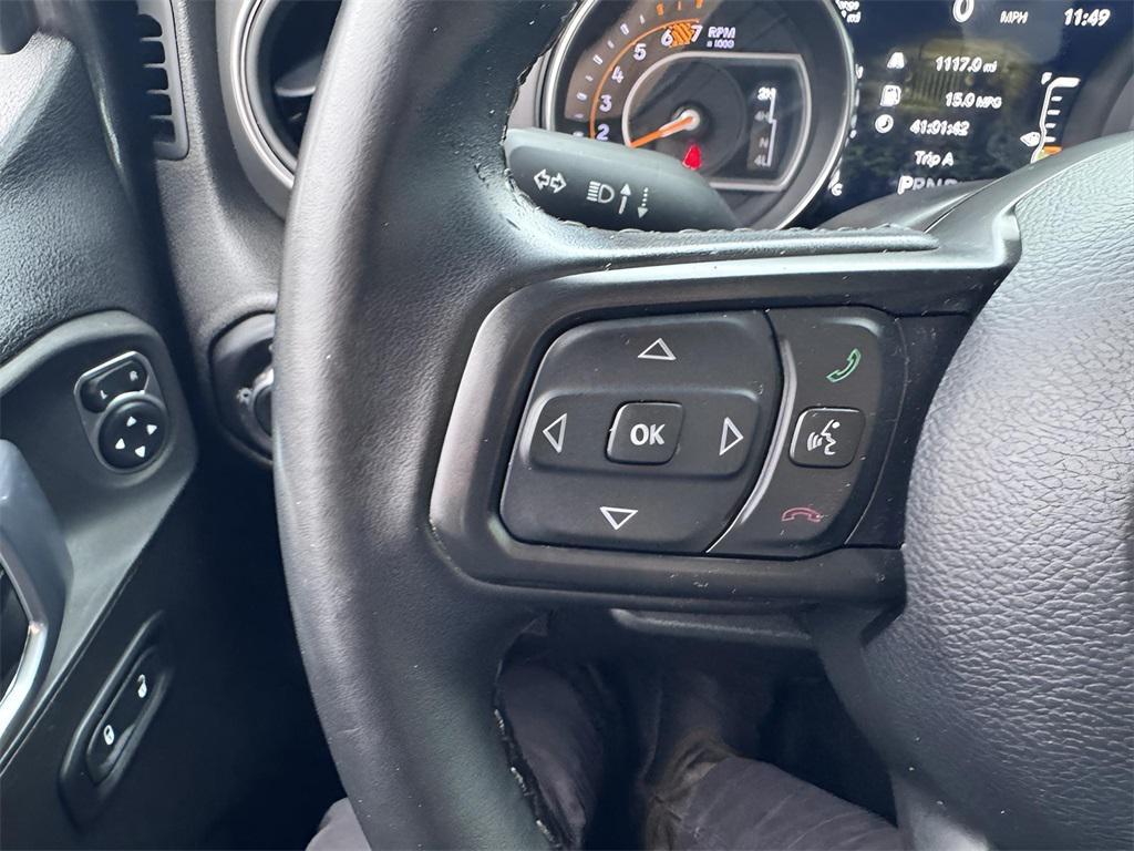 used 2021 Jeep Wrangler Unlimited car, priced at $26,156