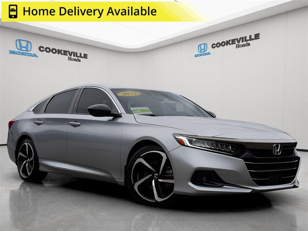 used 2022 Honda Accord car, priced at $26,798