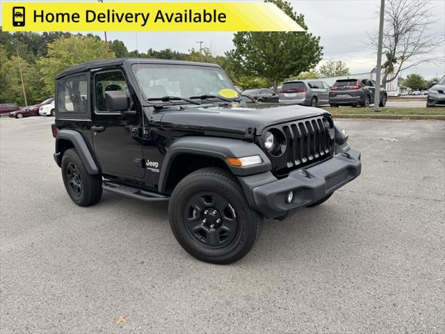 used 2020 Jeep Wrangler car, priced at $27,488