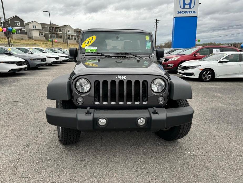 used 2014 Jeep Wrangler Unlimited car, priced at $24,788