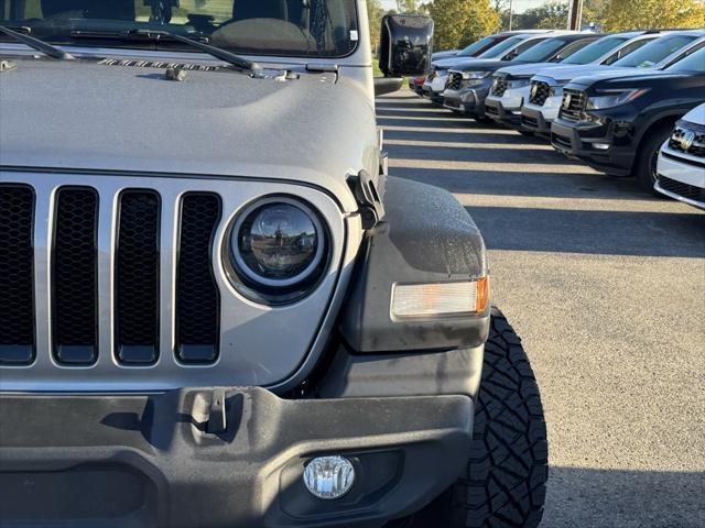 used 2021 Jeep Wrangler Unlimited car, priced at $30,744