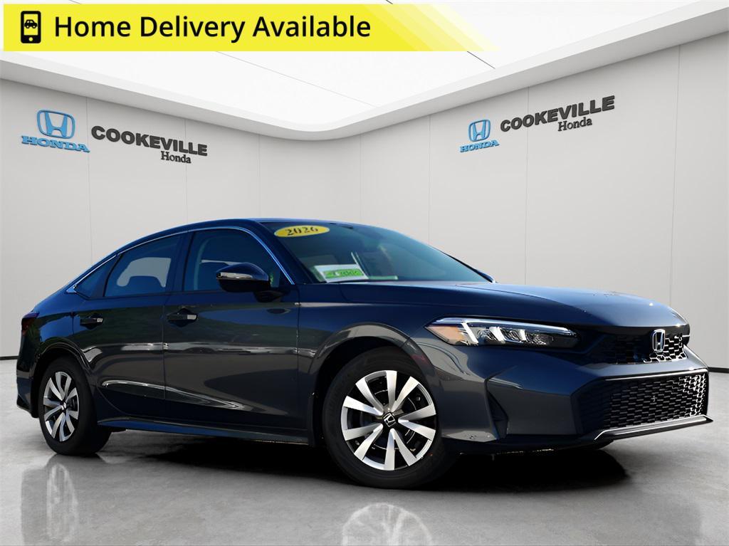 new 2026 Honda Civic car, priced at $25,790
