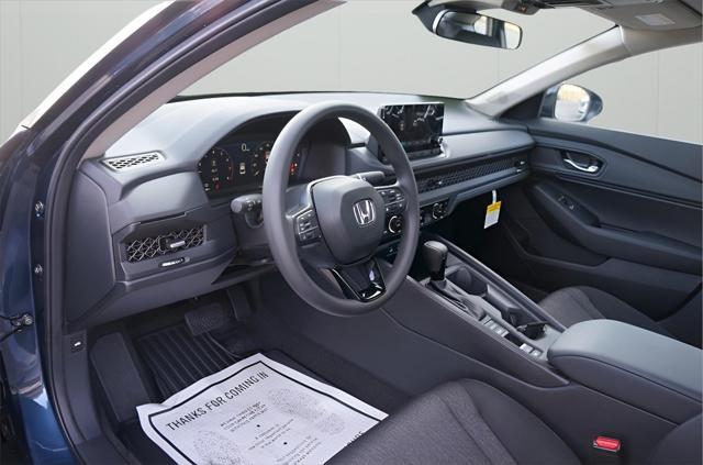 new 2025 Honda Accord car, priced at $31,923