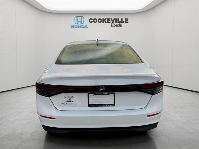 new 2025 Honda Accord car, priced at $29,900