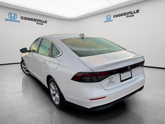 new 2025 Honda Accord car, priced at $29,900