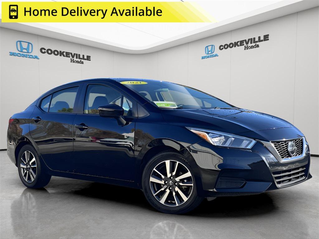 used 2021 Nissan Versa car, priced at $13,490