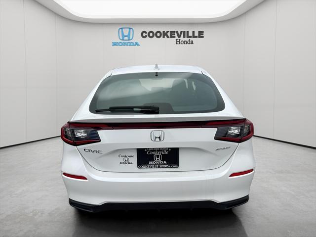 new 2025 Honda Civic car, priced at $29,055