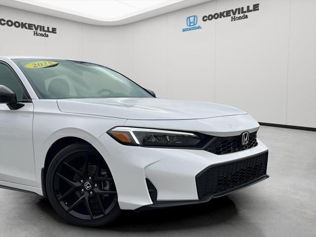 new 2025 Honda Civic car, priced at $29,055