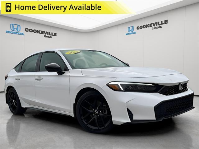 new 2025 Honda Civic car, priced at $29,055